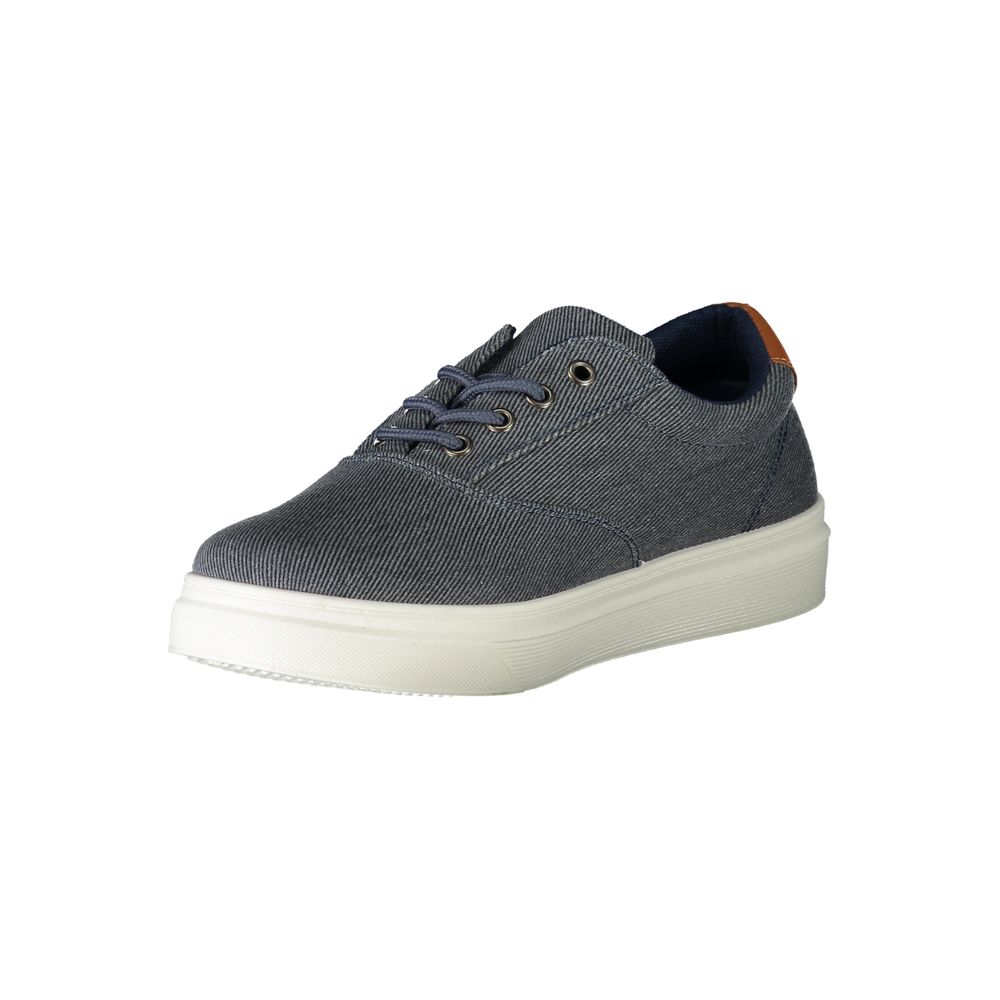 Carrera Blue Polyurethane Men Sneaker | Regal Royce