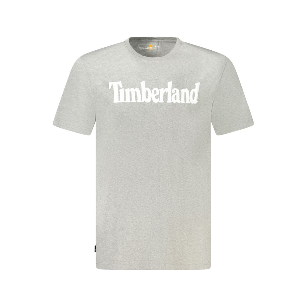 Timberland Grigio Cotton Men T-Shirt | Regal Royce