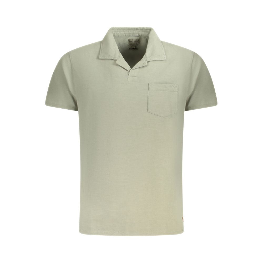 Guess Jeans Verde Cotton Mens T-Shirt | Regal Royce