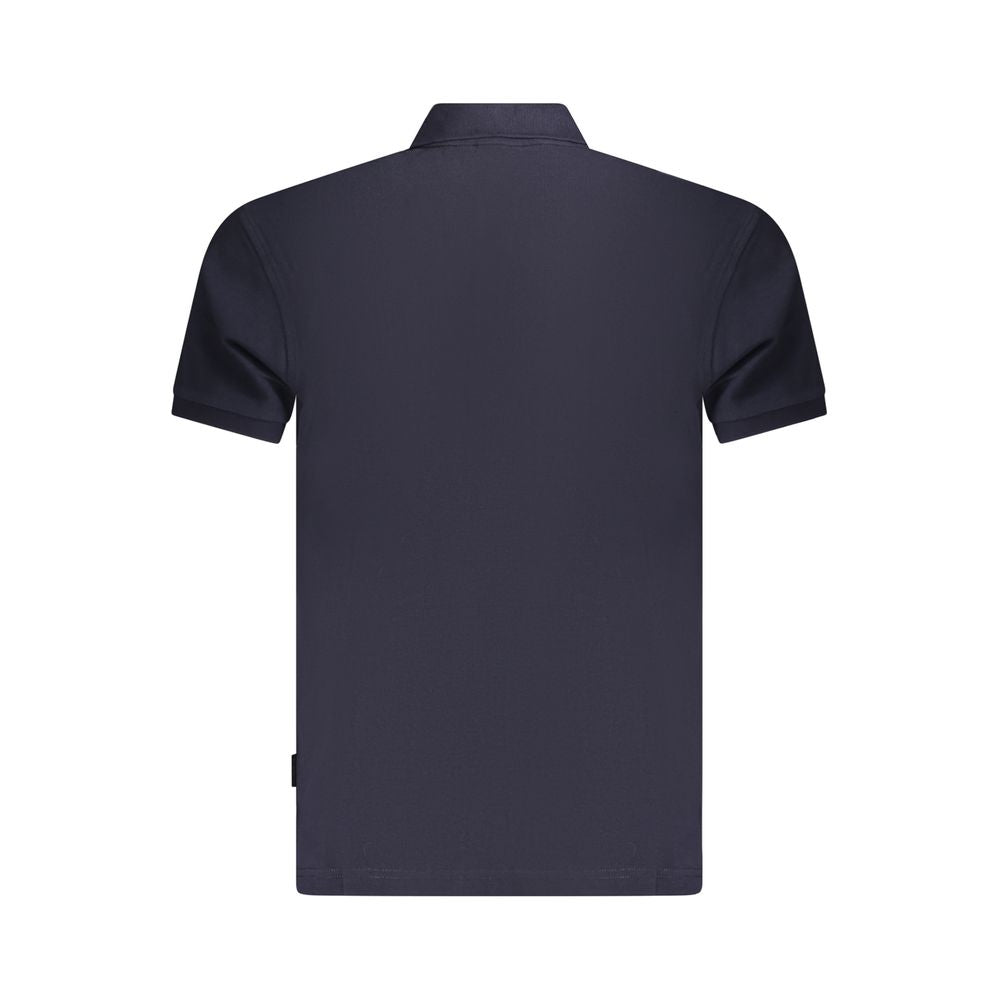 Napapijri Blu Cotton Men Polo | Regal Royce