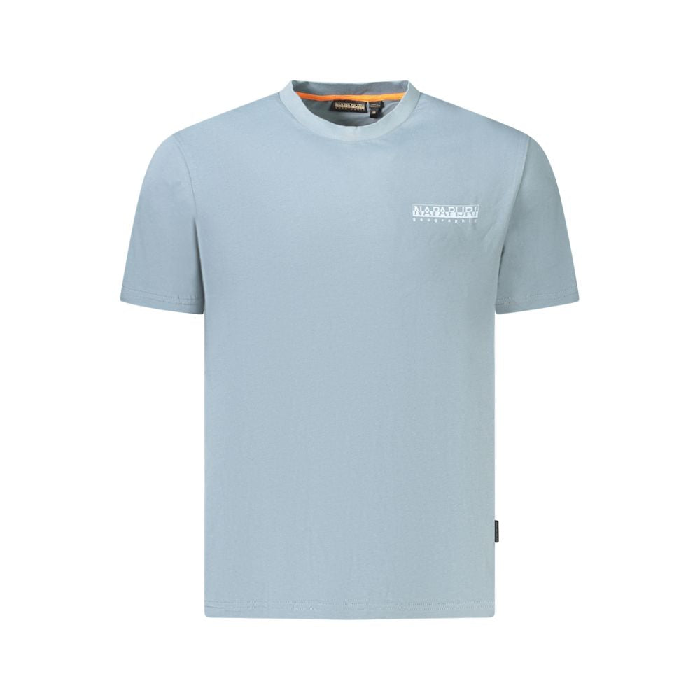 Napapijri Grigio Cotton Men T-Shirt | Regal Royce