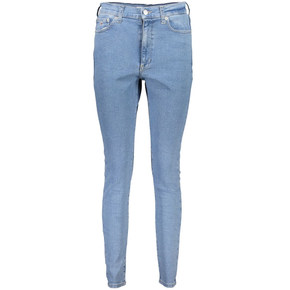 Tommy Hilfiger Azzurro Cotton Women Jeans | Regal Royce