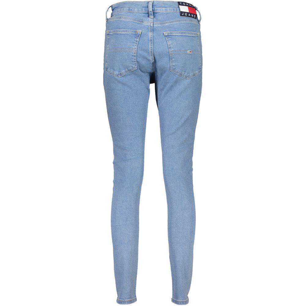 Tommy Hilfiger Azzurro Cotton Women Jeans | Regal Royce