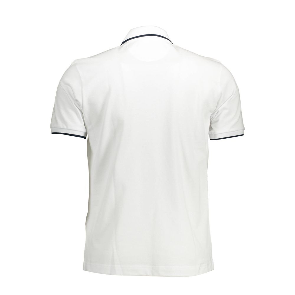 La Martina White Cotton Men's Polo Shirt | Regal Royce
