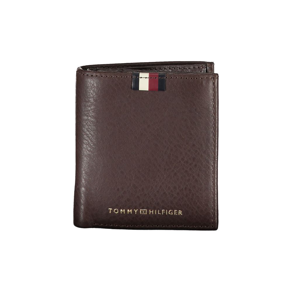 Tommy Hilfiger Marrone Leather Men Wallet | Regal Royce