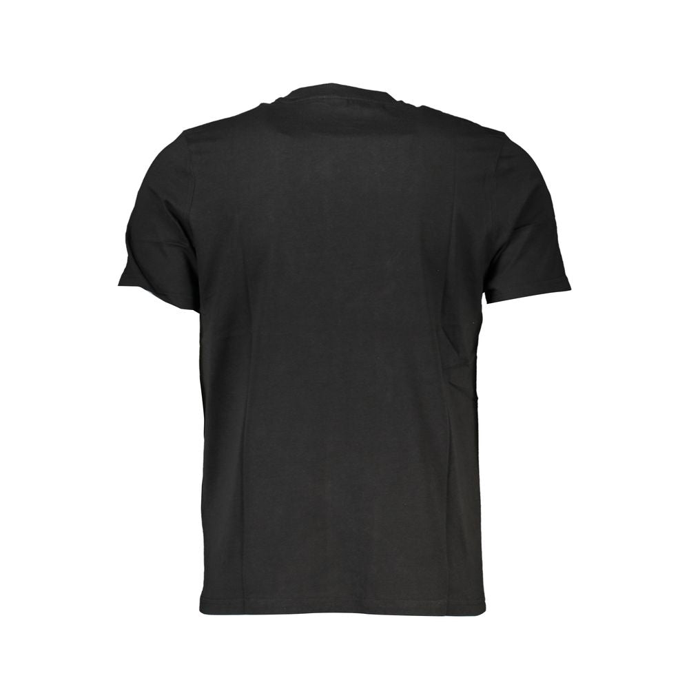 North Sails Black Cotton Men T-Shirt | Regal Royce