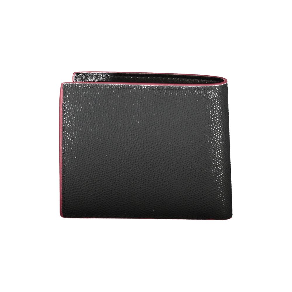 Tommy Hilfiger Black Leather Men Wallet | Regal Royce