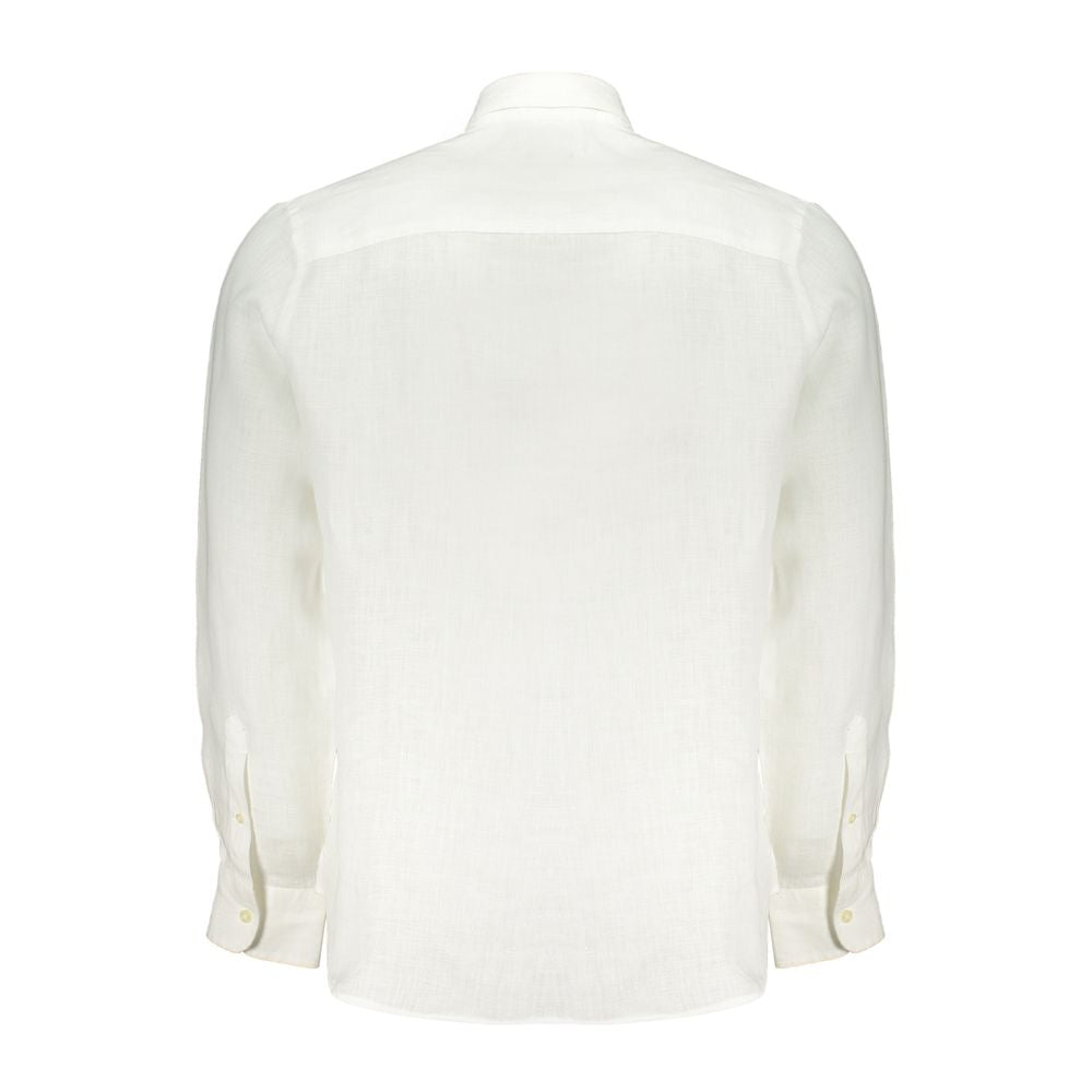 North Sails Bianco Lino Mens Shirt | Regal Royce