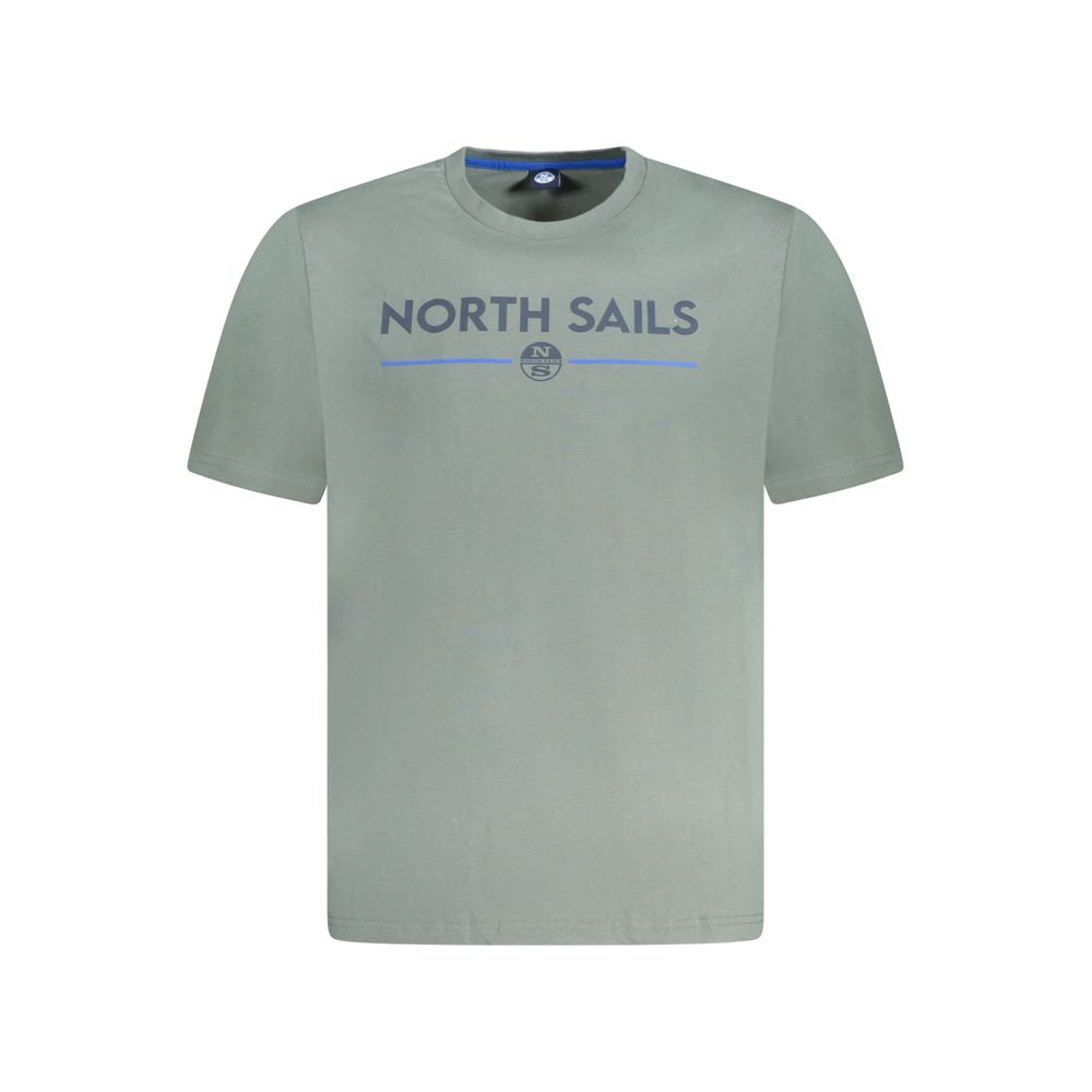 North Sails Verde Cotton Men T-Shirt | Regal Royce