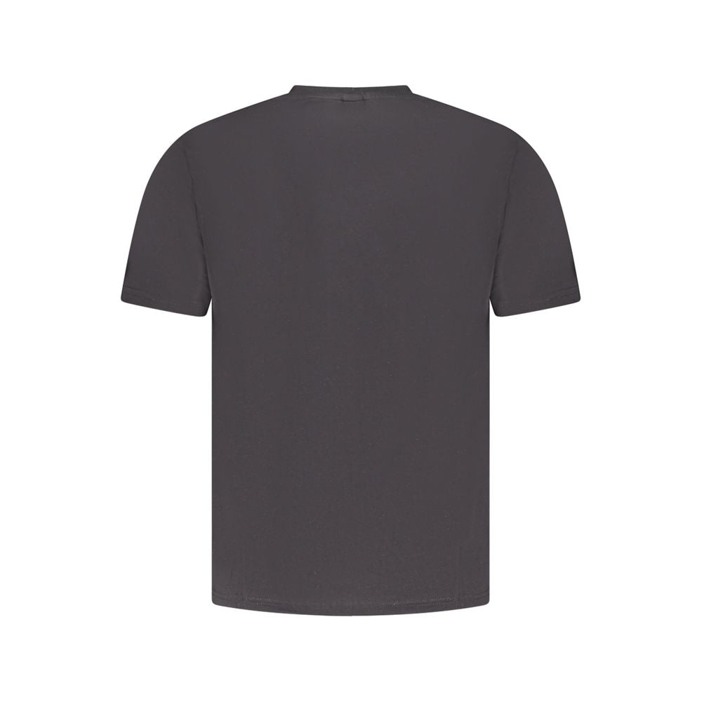 North Sails Black Cotton Men T-Shirt | Regal Royce