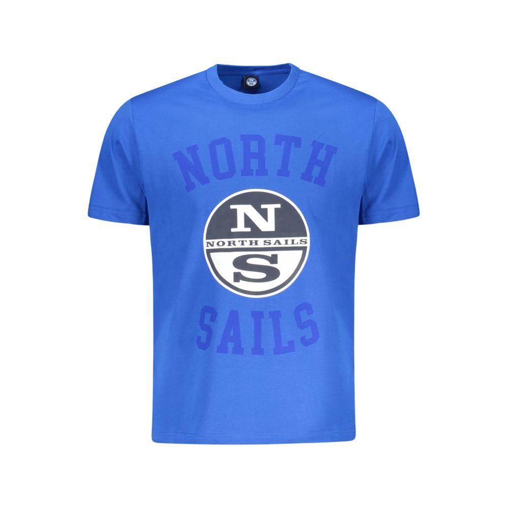 North Sails Blue Cotton Men's T-Shirt | Regal Royce