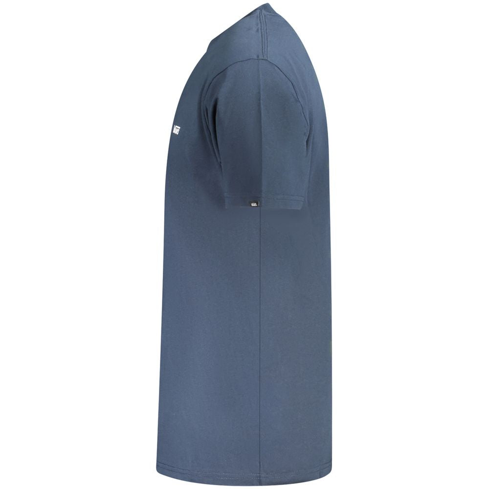 Vans Blu Cotton Men T-Shirt | Regal Royce