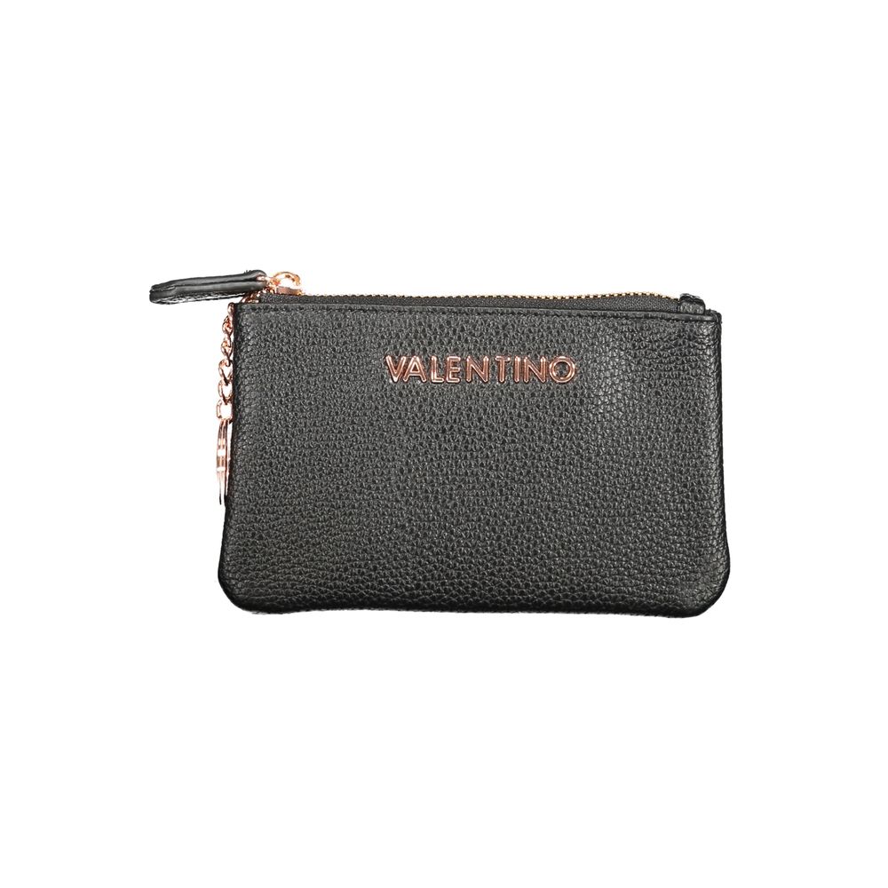Mario Valentino Nero Polyurethane Women Wallet | Regal Royce
