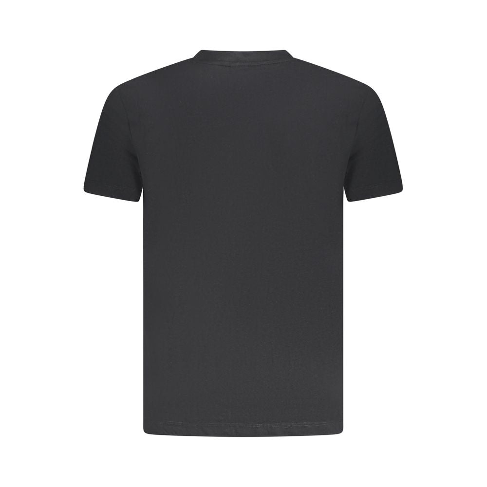 Armata Di Mare Black Cotton Men T-Shirt | Regal Royce