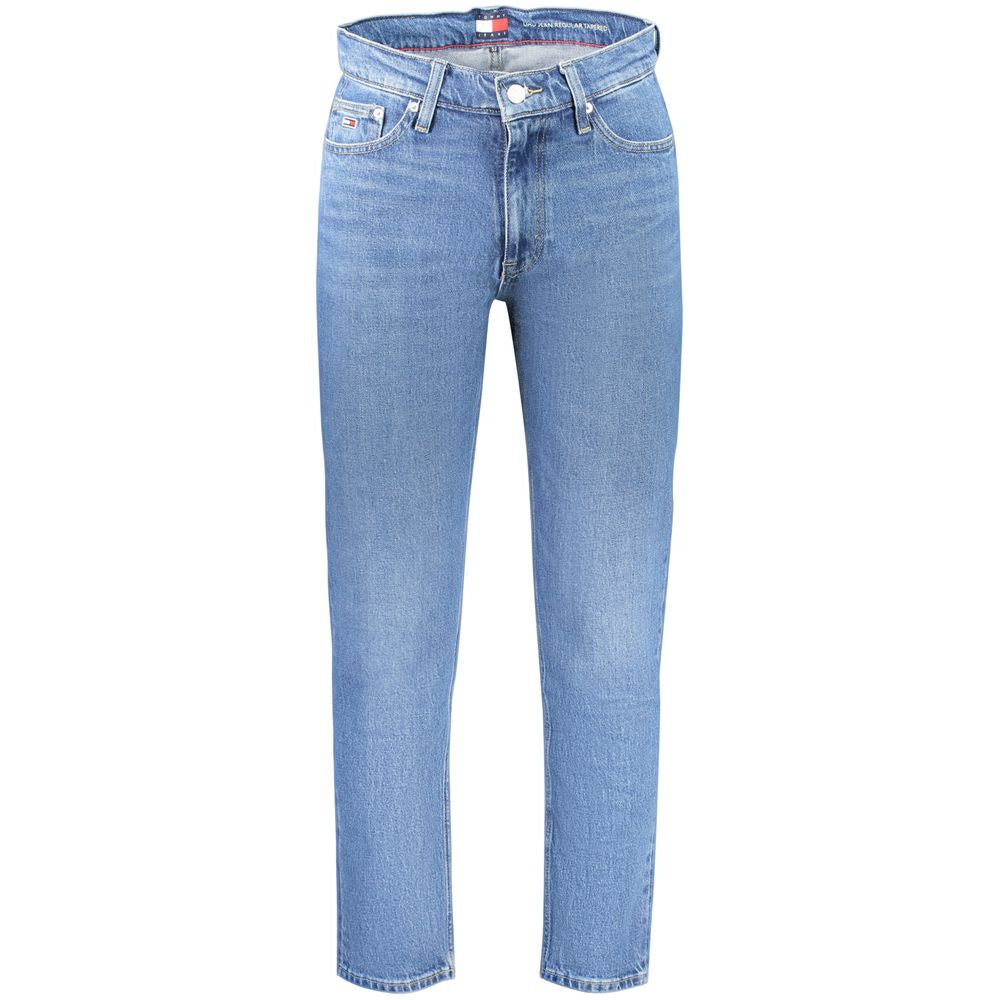 Tommy Hilfiger Blu Cotton Men Jeans | Regal Royce