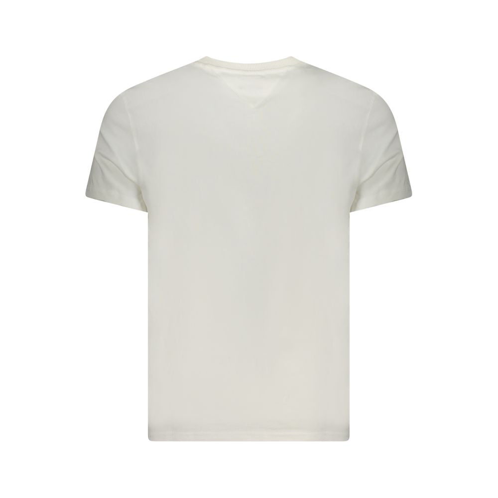 Tommy Hilfiger White Cotton Men's T-Shirt | Regal Royce