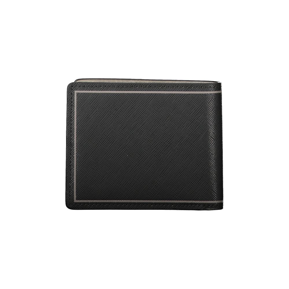 Tommy Hilfiger Black Leather Men Wallet | Regal Royce