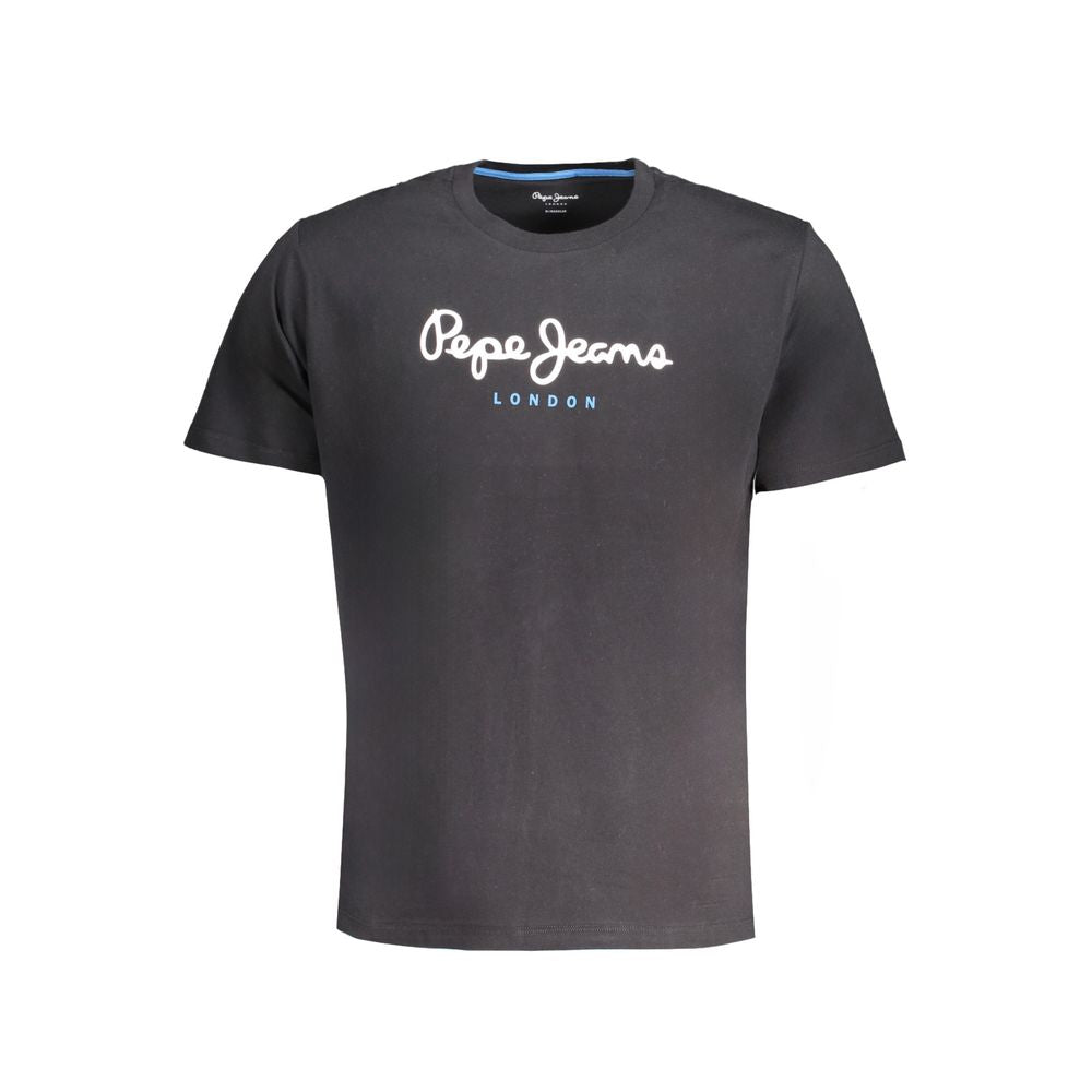 Pepe Jeans Blue Cotton Men's T-Shirt | Regal Royce