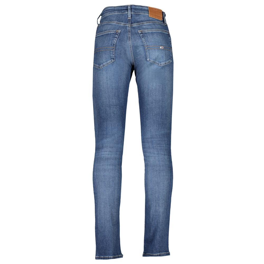 Tommy Hilfiger Blu Cotton Men Jeans | Regal Royce