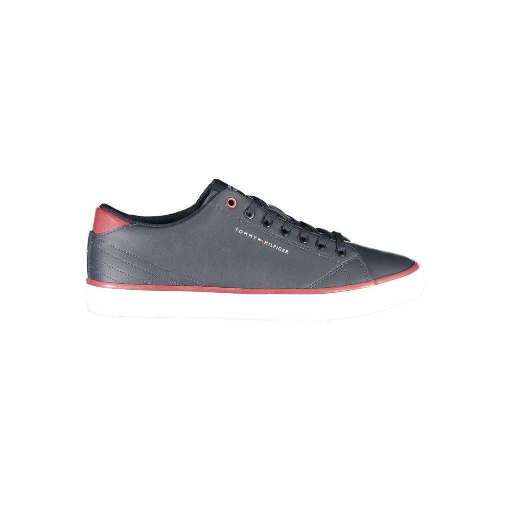Tommy Hilfiger Blue Polyurethane Men Sneaker | Regal Royce