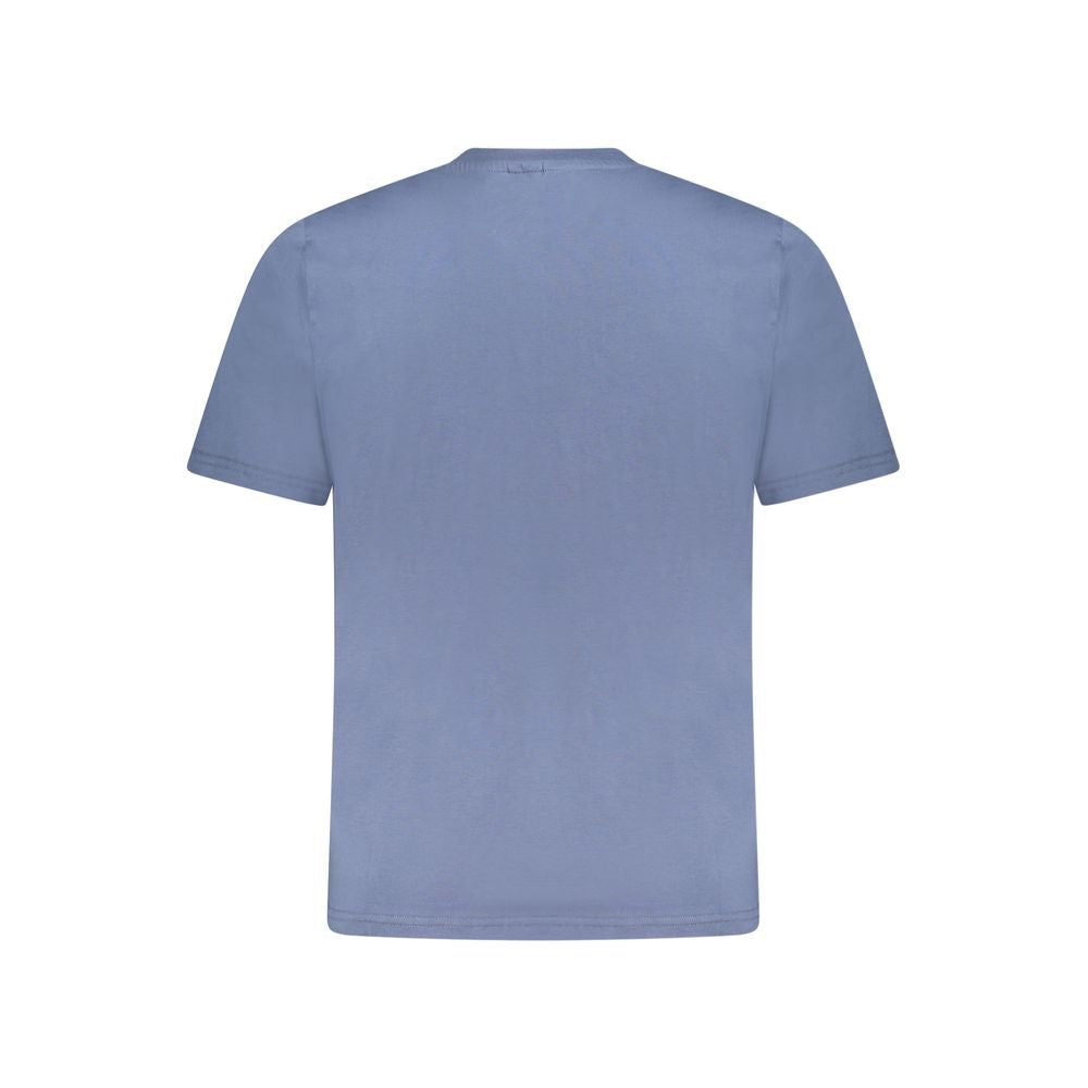 North Sails Blu Cotton Men T-Shirt | Regal Royce