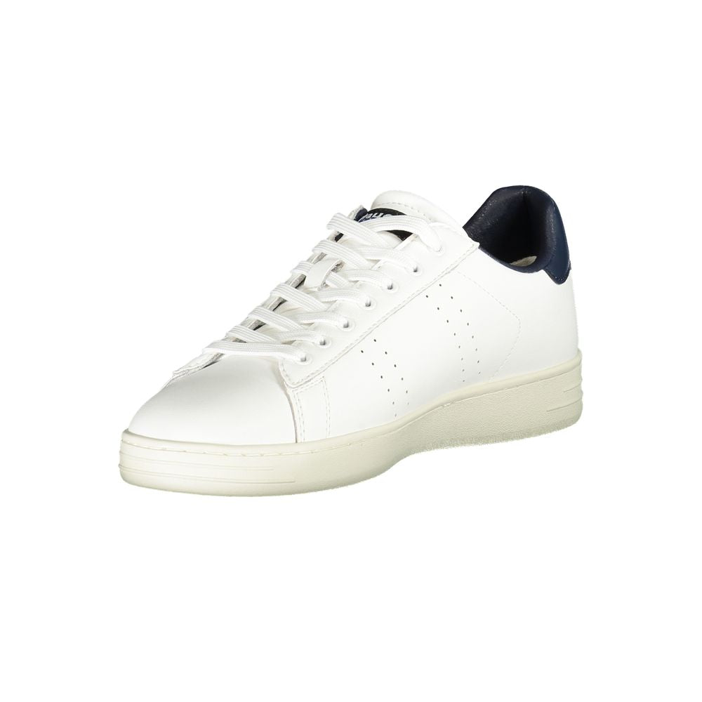 Blauer Bianco Polyurethane Men Sneaker | Regal Royce