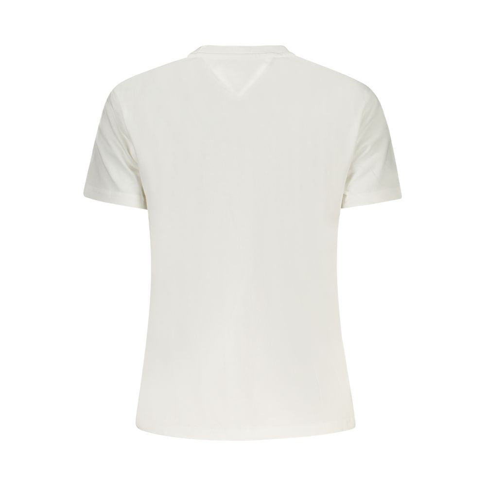 Tommy Hilfiger Beige Cotton Women T-Shirt | Regal Royce