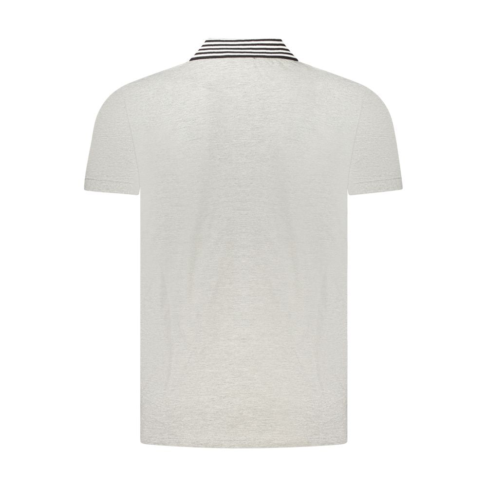 Cavalli Class Grigio Cotton Men Polo | Regal Royce