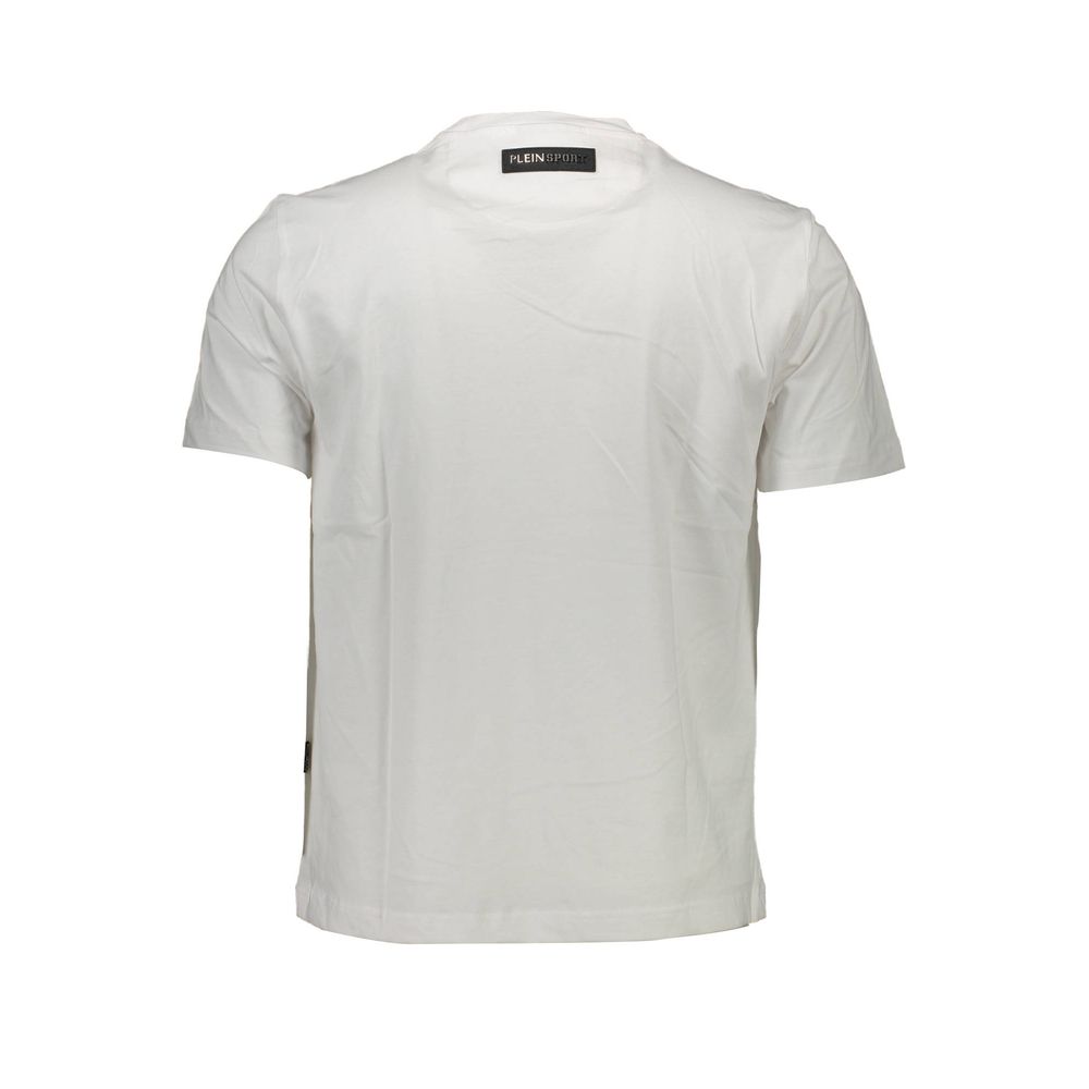 Plein Sport White Cotton T-Shirt