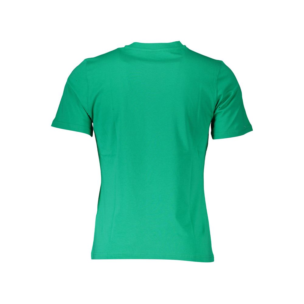 North Sails Green Cotton Men T-Shirt | Regal Royce