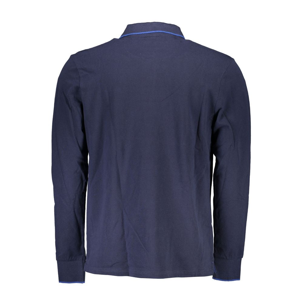 North Sails Blue Cotton Men Polo Shirt | Regal Royce