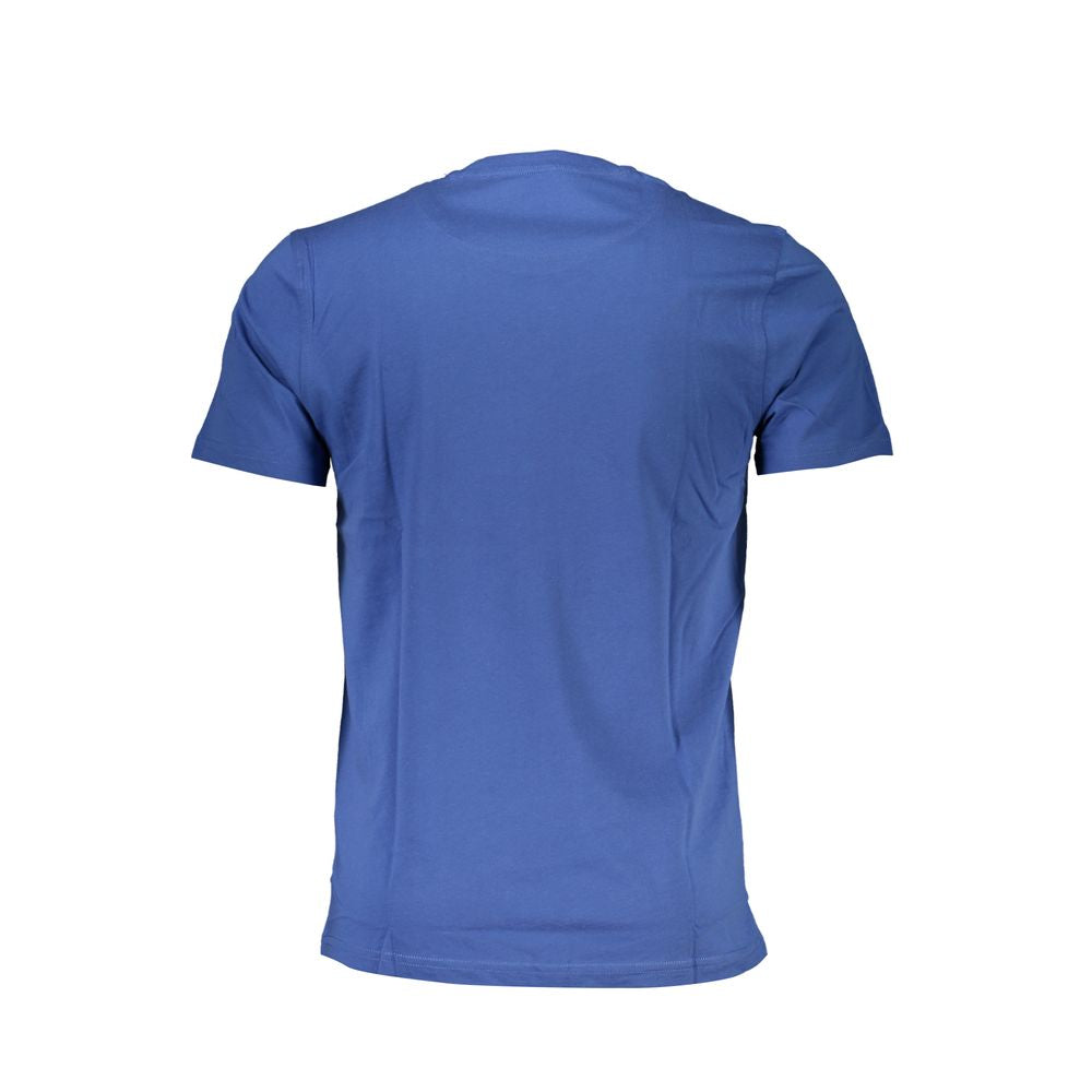 Harmont & Blaine Blue Cotton Men T-Shirt | Regal Royce