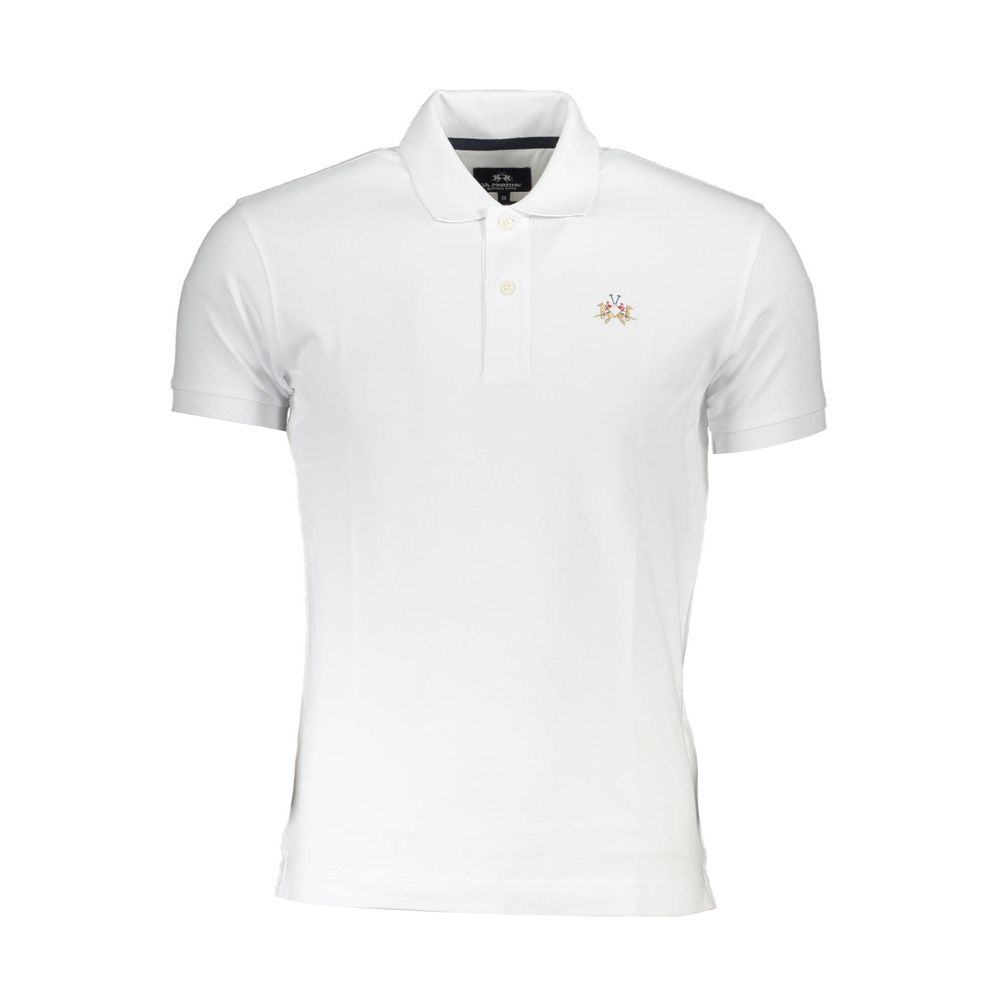 La Martina Sophisticated Slim Fit Polo with Contrast Details | Regal Royce