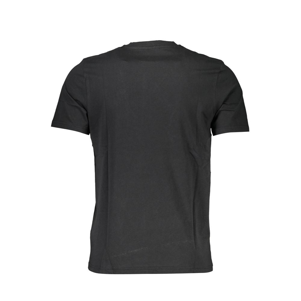 North Sails Black Cotton Men T-Shirt | Regal Royce
