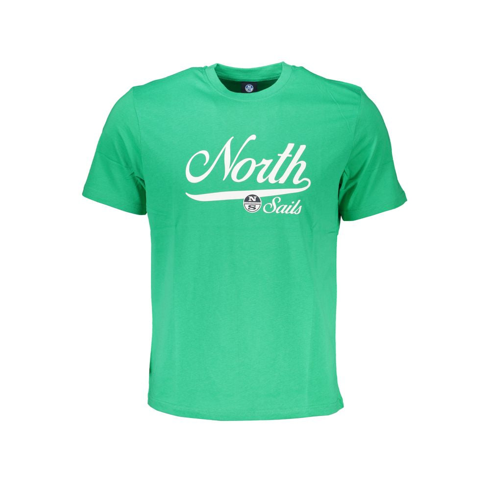 North Sails Verde Cotton Men T-Shirt | Regal Royce