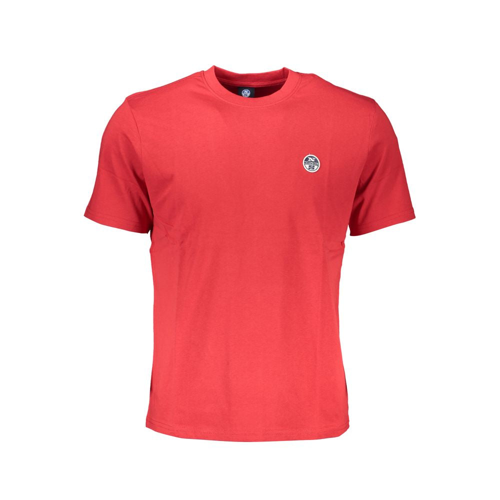 North Sails Rosso Cotton Men T-Shirt | Regal Royce