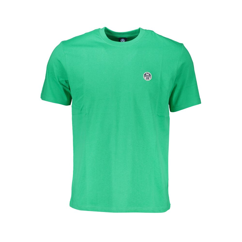 North Sails Verde Cotton Men T-Shirt | Regal Royce