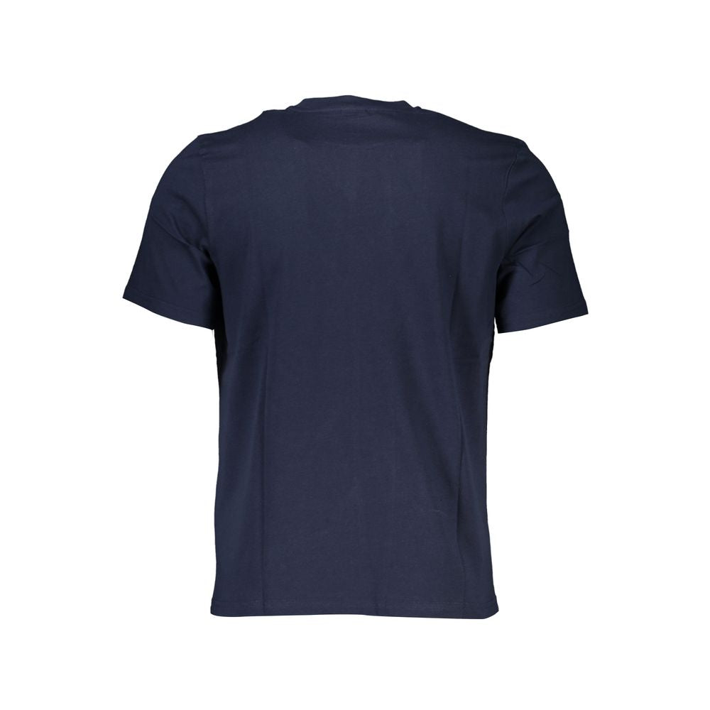 North Sails Blue Cotton Men T-Shirt | Regal Royce