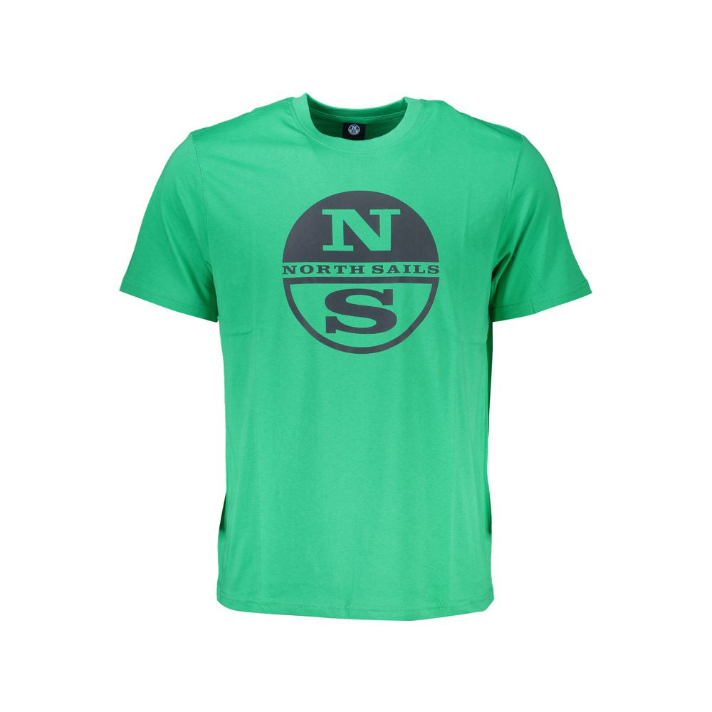 North Sails Verde Cotton Men T-Shirt | Regal Royce
