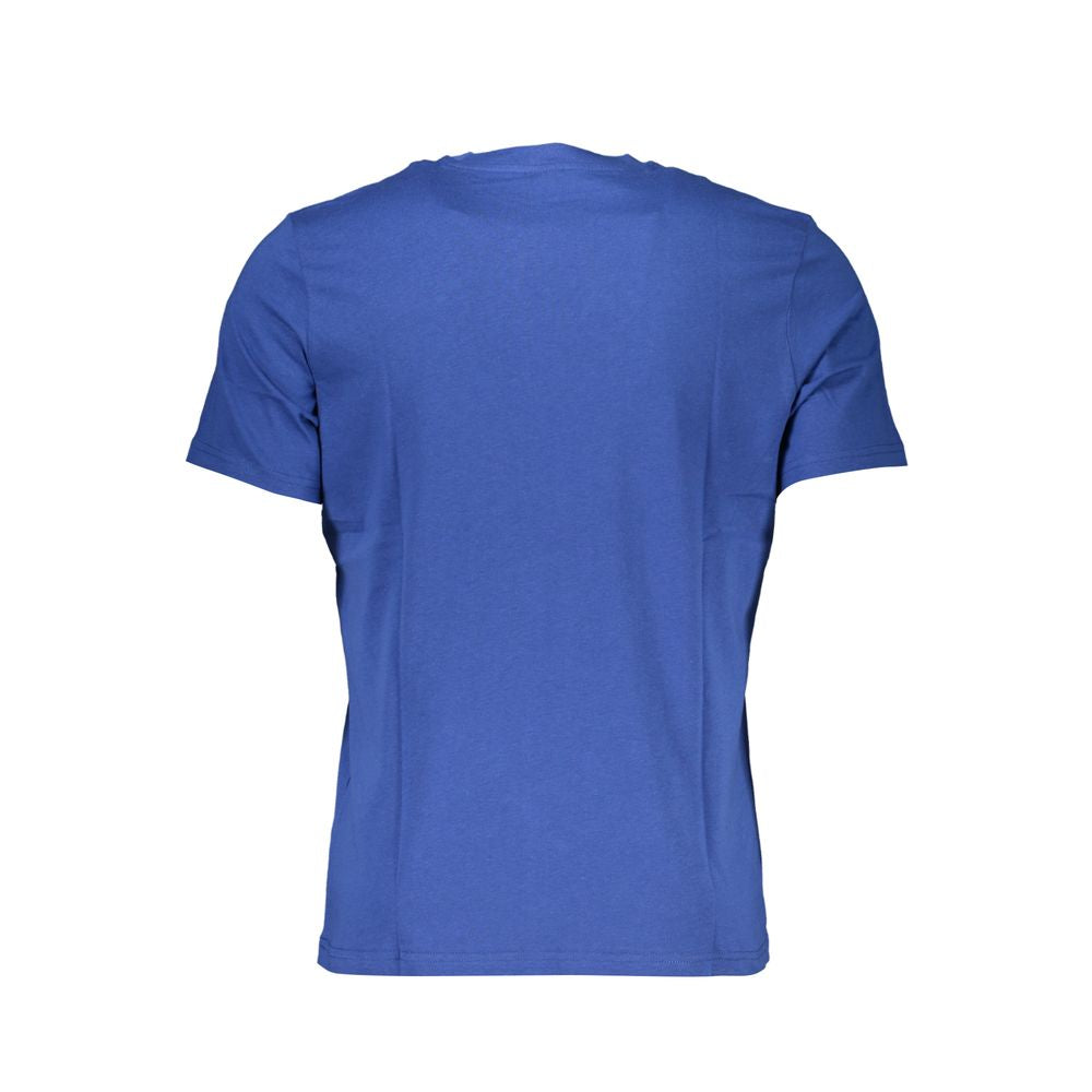 North Sails Blu Cotton Men T-Shirt | Regal Royce