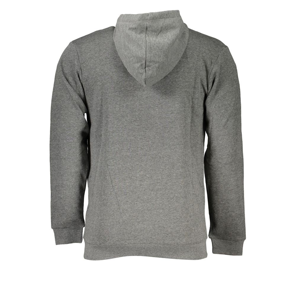 Sergio Tacchini Grigio Cotton Men's Hooded Sweatshirt | Regal Royce