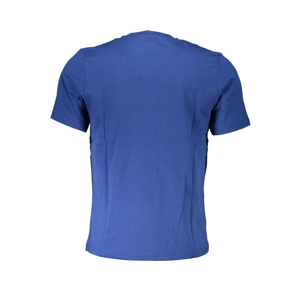 North Sails Blu Cotton Men T-Shirt | Regal Royce