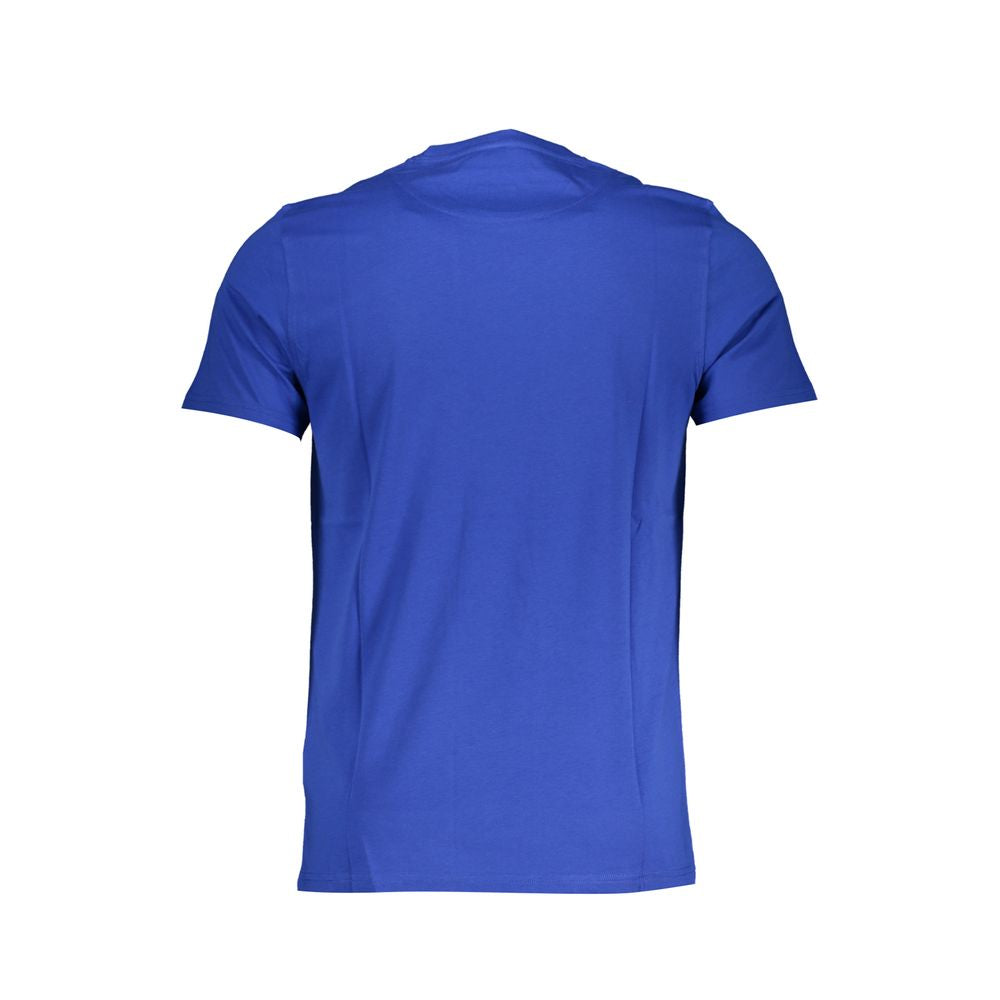 Harmont & Blaine Blu Cotton Men T-Shirt | Regal Royce
