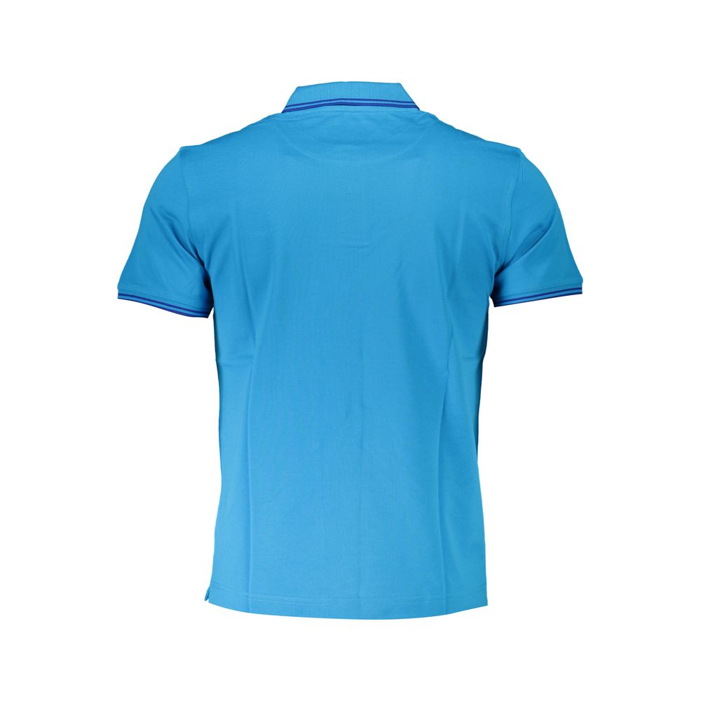 Harmont & Blaine Azzurro Cotton Men Polo Shirt | Regal Royce
