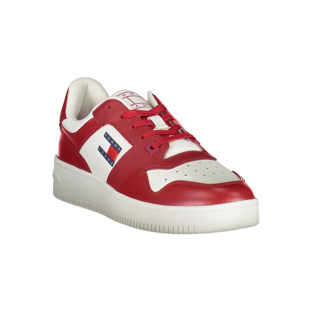 Tommy Hilfiger Rosso Leather Men Sneaker | Regal Royce