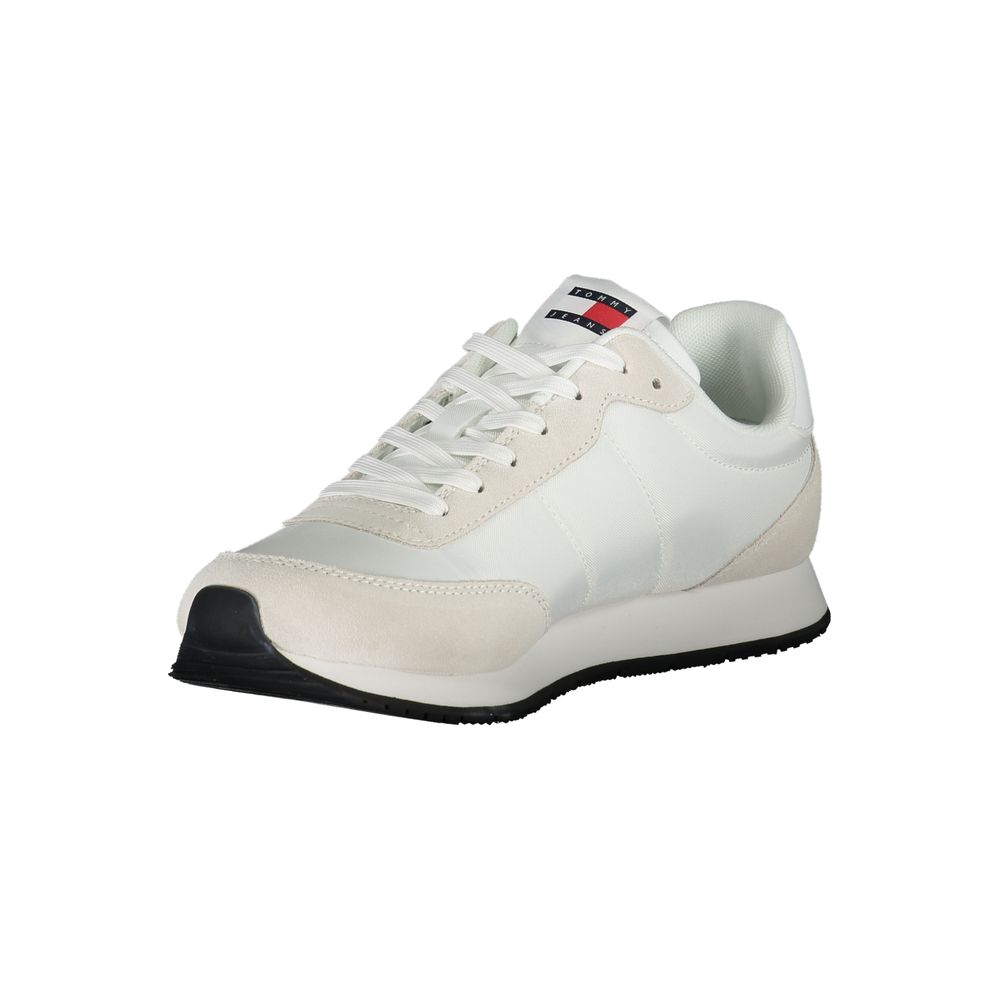 Tommy Hilfiger Bianco Polyester Men Sneaker | Regal Royce