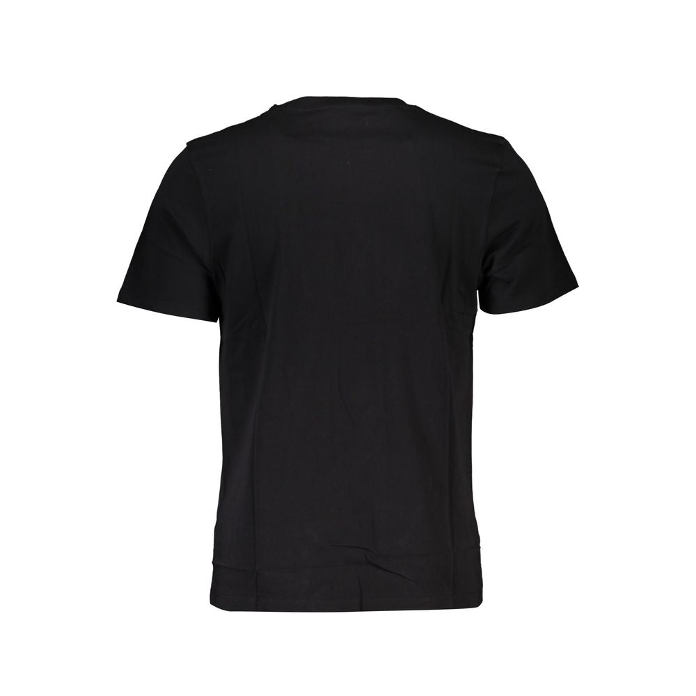 Timberland Black Organic Cotton Men T-Shirt | Regal Royce