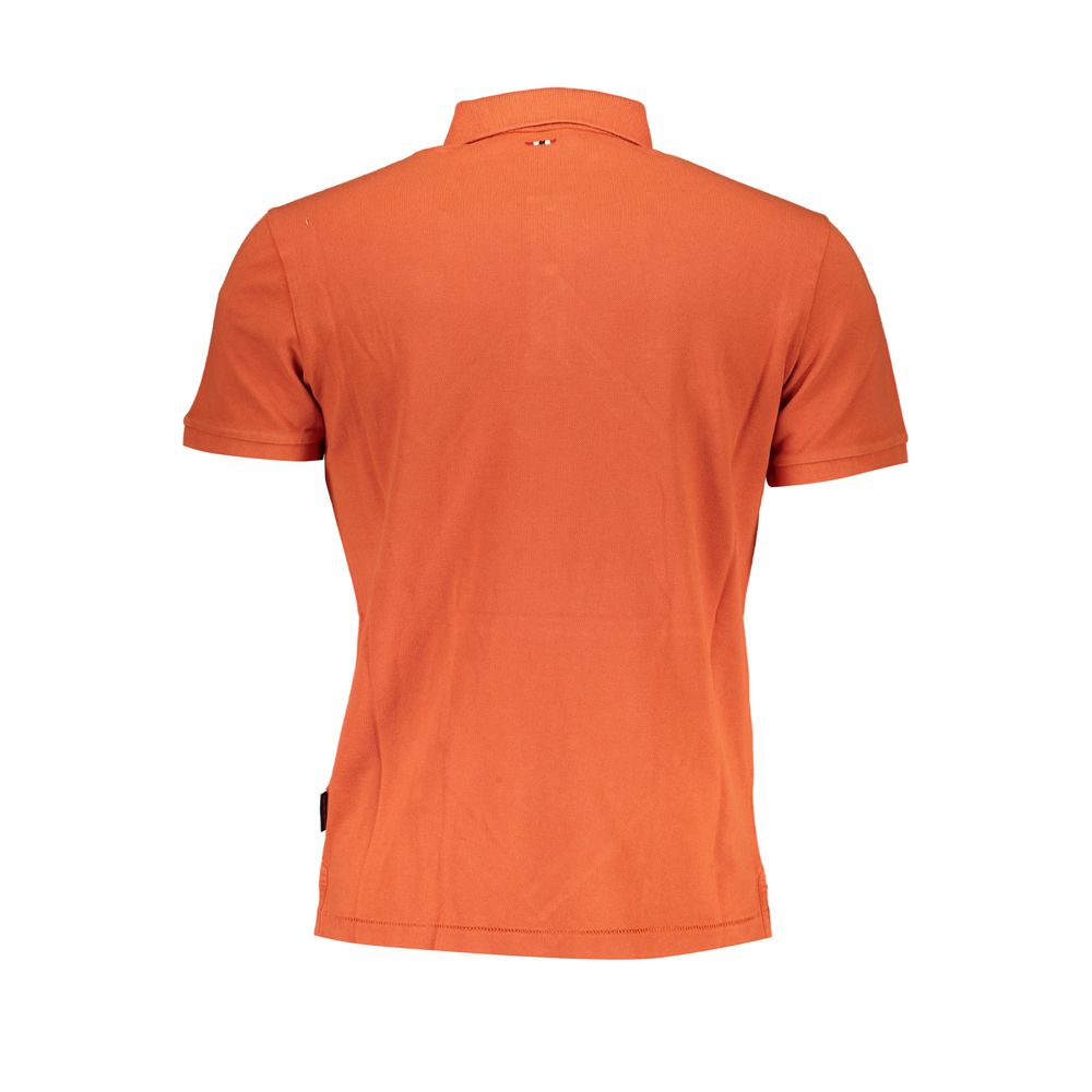 Napapijri Arancione Cotton Men Polo | Regal Royce