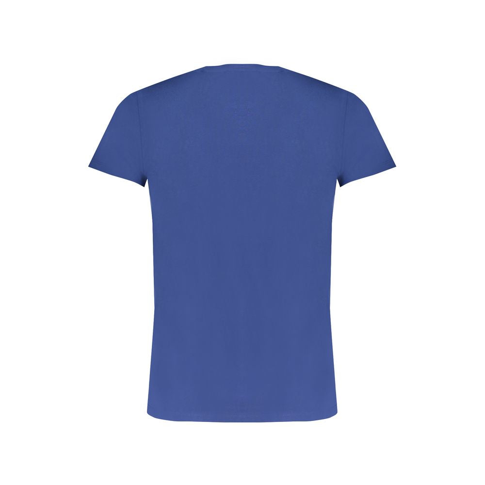 Trussardi Blue Cotton Men's T-Shirt | Regal Royce