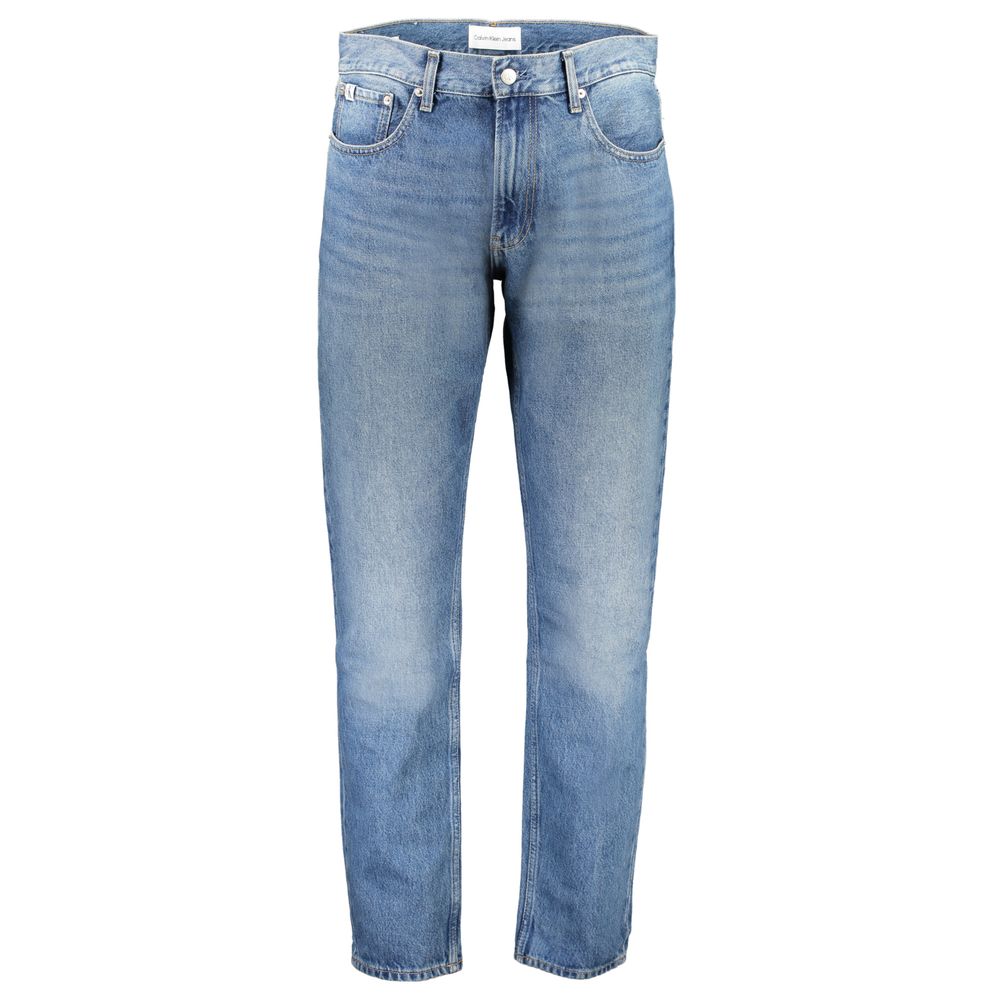 Calvin Klein Blue Cotton Men Jeans | Regal Royce